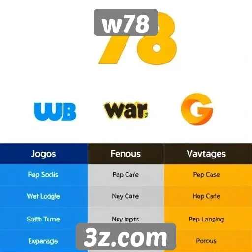 Diferenças entre w78 e outras plataformas de jogos